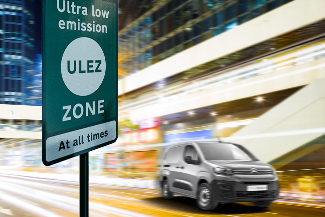 Low Emission Zone (LEZ) sign